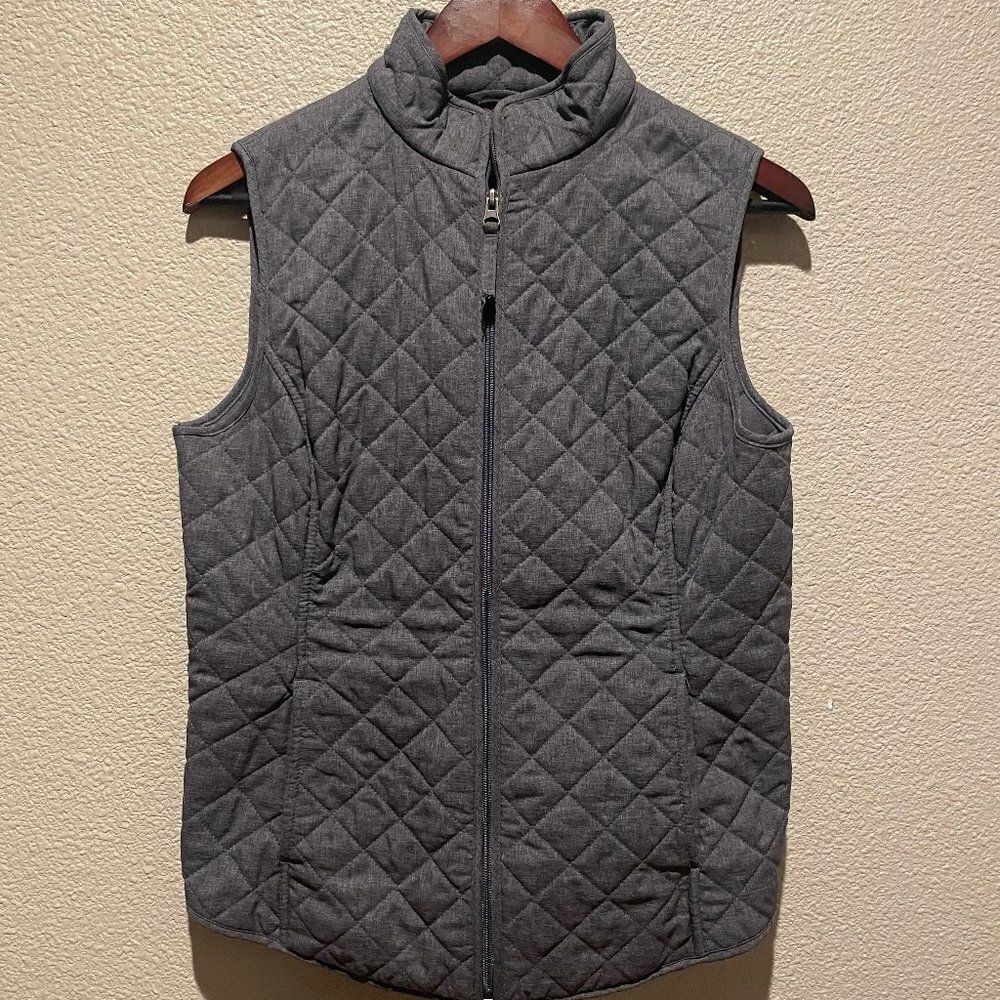 Van Heusen Women's Fitted Grey Vest Size Small